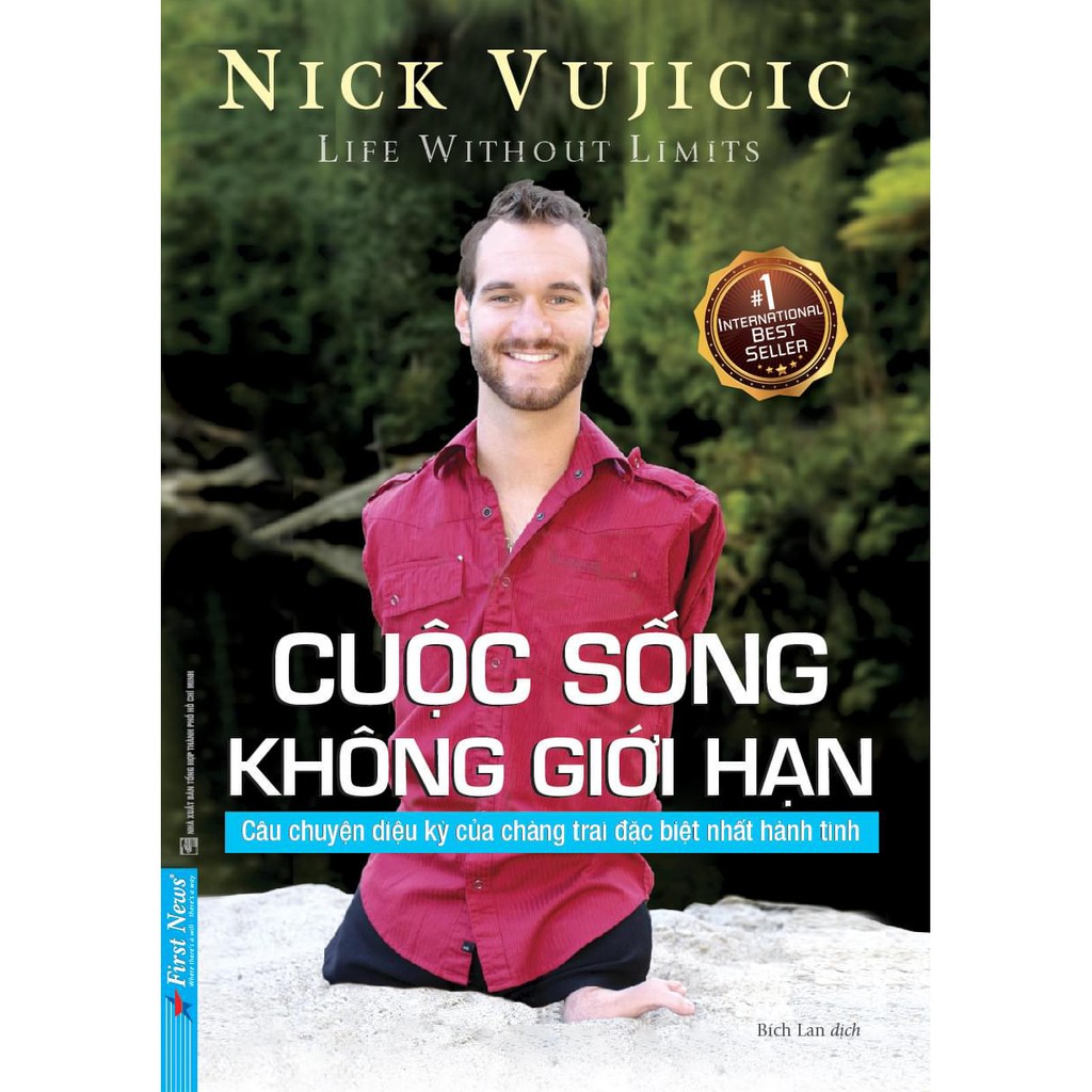 Sách - Combo Nick Vujicic Đừng Bao Giờ Từ Bỏ Khát Vọng + Cuộc Sống Không Giới Hạn - First News