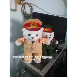 Gấu Bông Công An - Cảnh Sát 55 cm