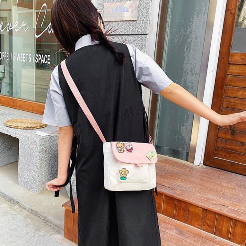 Túi Đeo Chéo Cỡ Nhỏ Chất Liệu Mềm Mại Phong Cách Vintage Cho Nữ Jp5