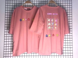 ÁO THUN TAY LỠ GAME OVER