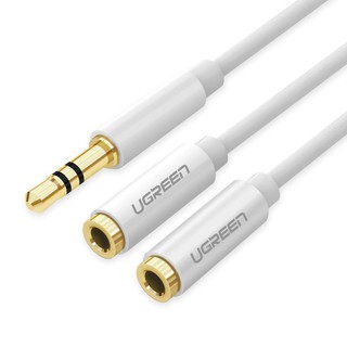 Cáp chia rắc loa 3.5 từ 1 ra 2 chính hãng Ugreen 10739