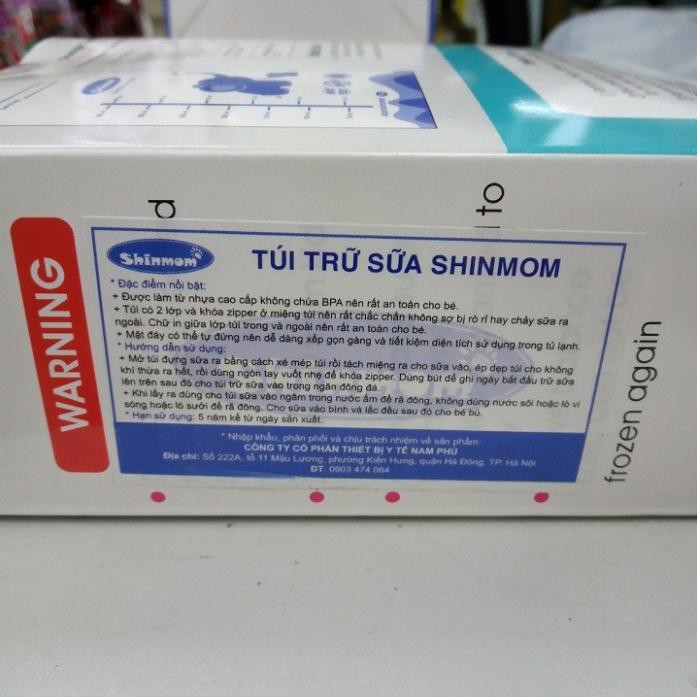 Túi trữ sữa Shinmom 50 chiếc 250/350ml