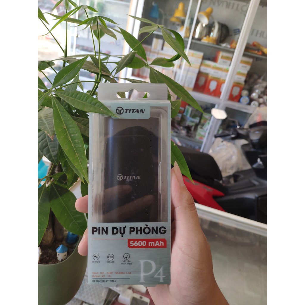 Sạc Dự Phòng TiTan 5600mAh - Chính Hãng