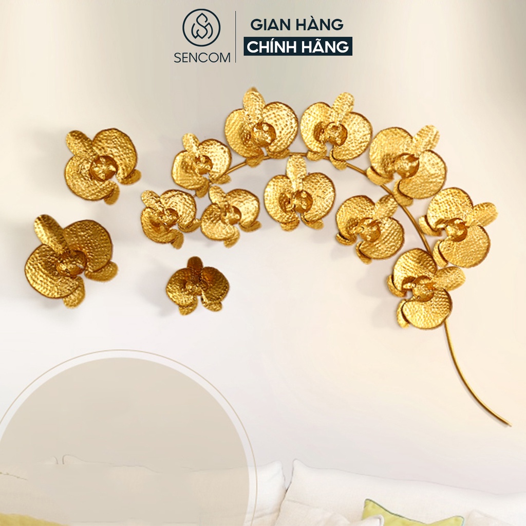 Tranh sắt treo tường nghệ thuật SENCOM đồ vật decor trang trí nhà cửa mã 2074