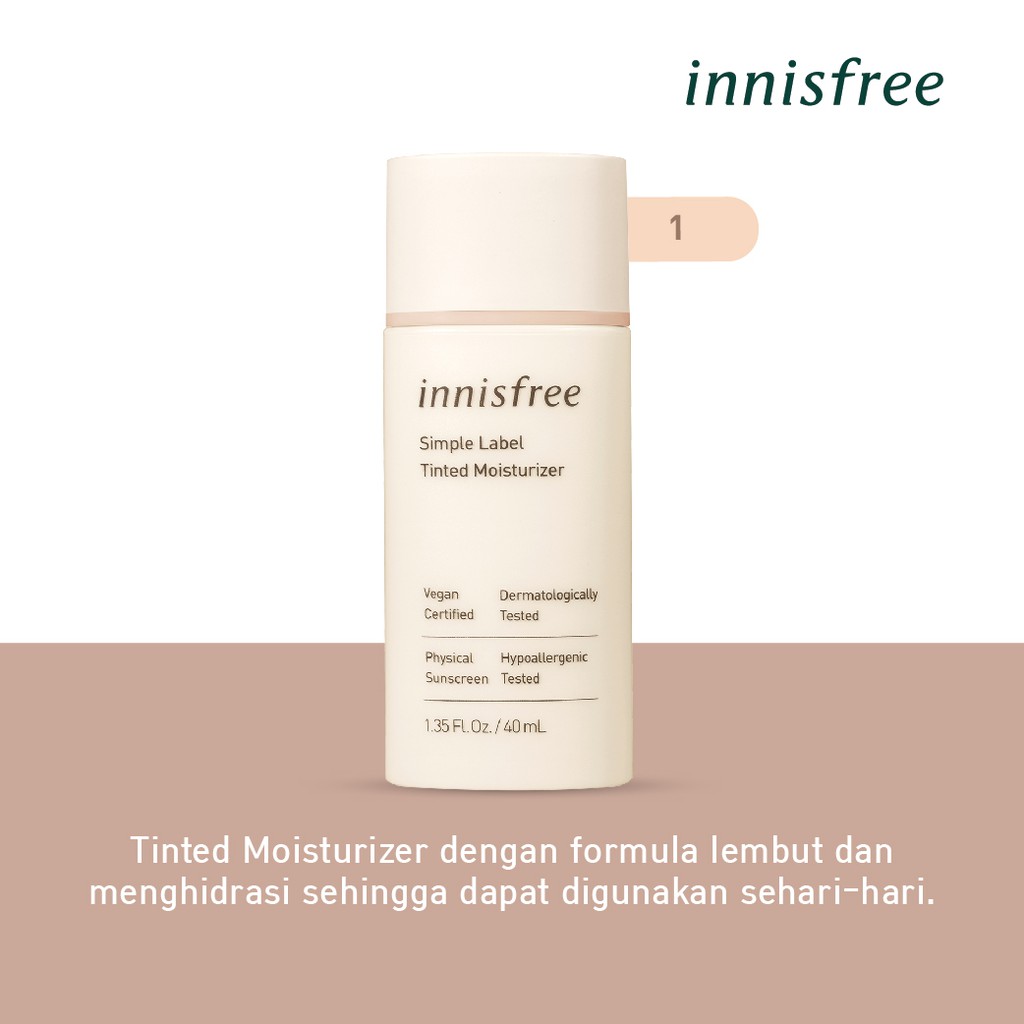 (hàng Mới Về) Son Tint Innisfree Dưỡng Ẩm Thiết Kế Đơn Giản 01 40ml | BigBuy360 - bigbuy360.vn
