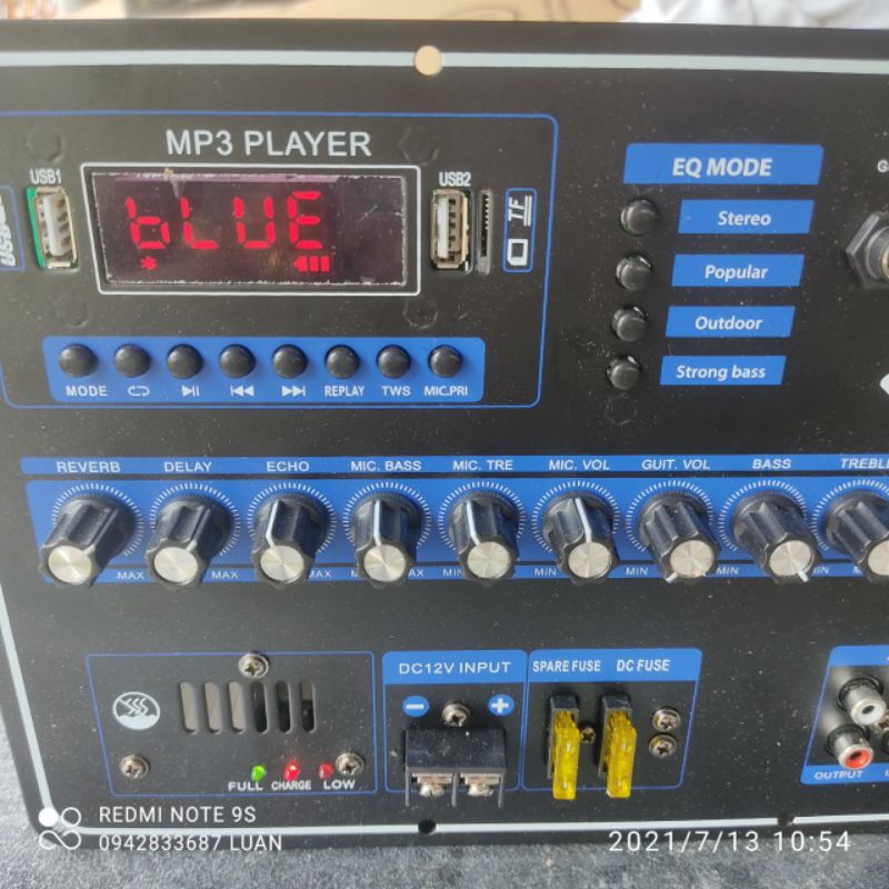 Mạch Loa Kéo V150B Reverb Nguồn Xuyến 19x38