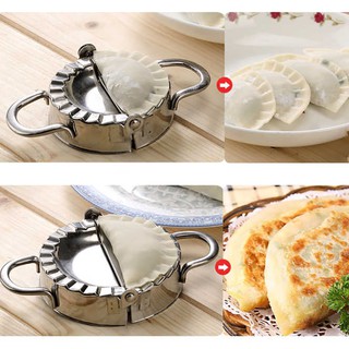 Khuôn Inox Làm Bánh Xếp Bánh Bột Lọc Sủi Cảo,Dụng Cụ Làm Bánh Bằng Inox 304 - Loại To