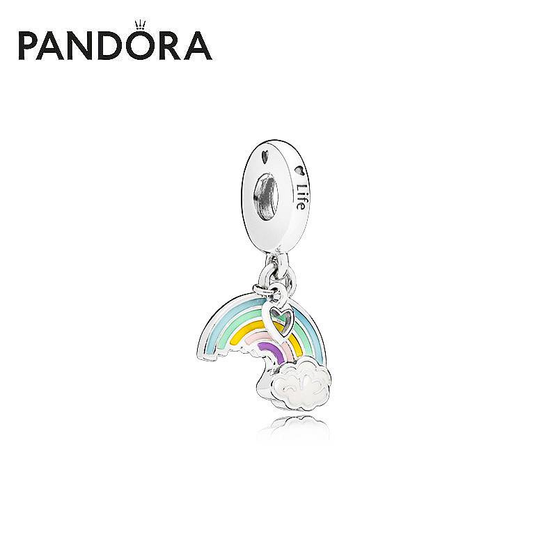 Mặt dây chuyền hình đám mây và cầu vồng Pandora