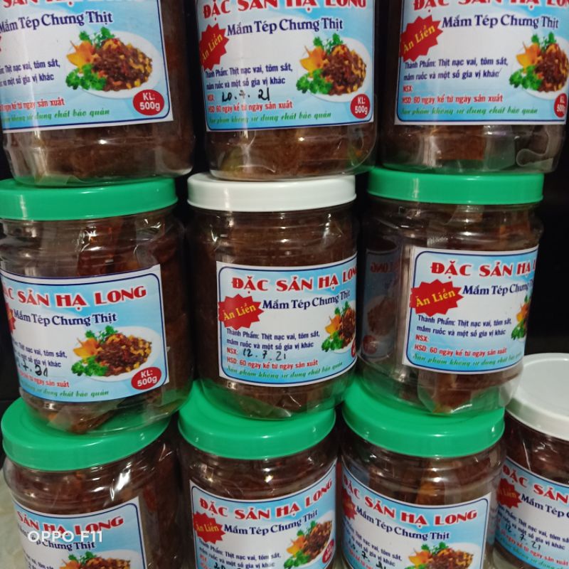 thịt chưng mắm tép