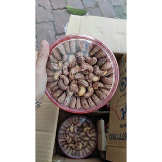 500gr hạt điều a cồ xếp rang muối nguyên vỏ lụa