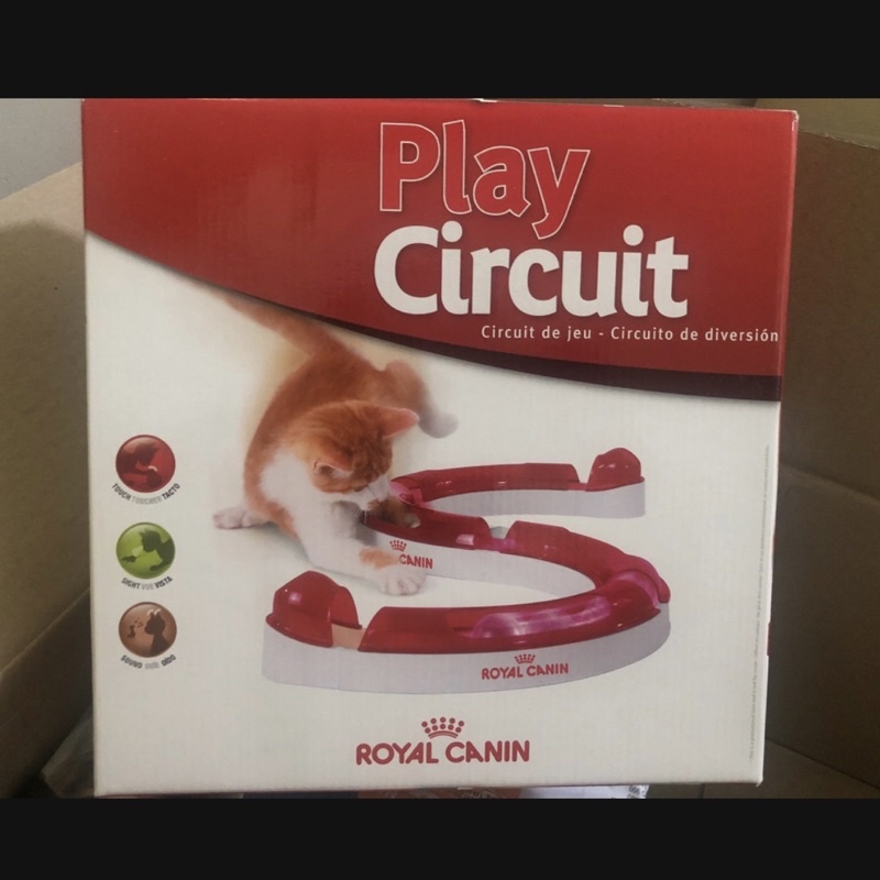 ĐƯỜNG RAY BÓNG + ĐƯỜNG HẦM VẢI ĐỒ CHƠI CHO MÈO CHÍNH HÃNG ROYAL CANIN
