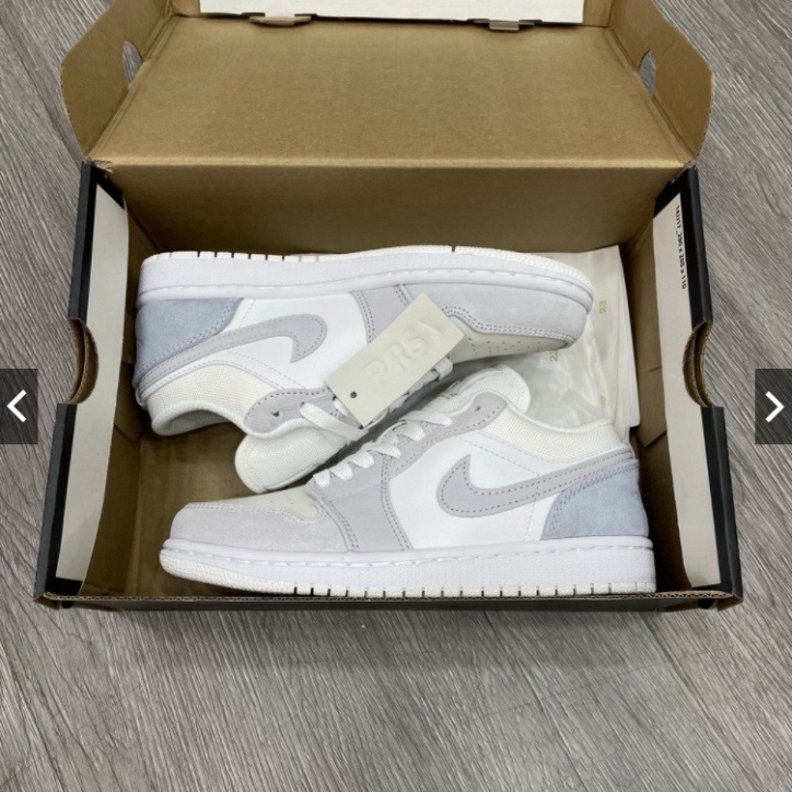 Giày Jordan Paris JD1 Cổ Thấp Gót Xanh, Giày Jodan Low Thấp Cổ Nam Nữ Full Box Bil | BigBuy360 - bigbuy360.vn