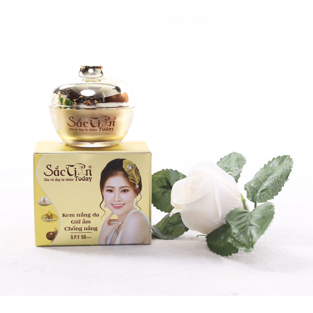 Kem Trắng Da Giữ Ẩm Chống Nắng Sắc Tiên Today