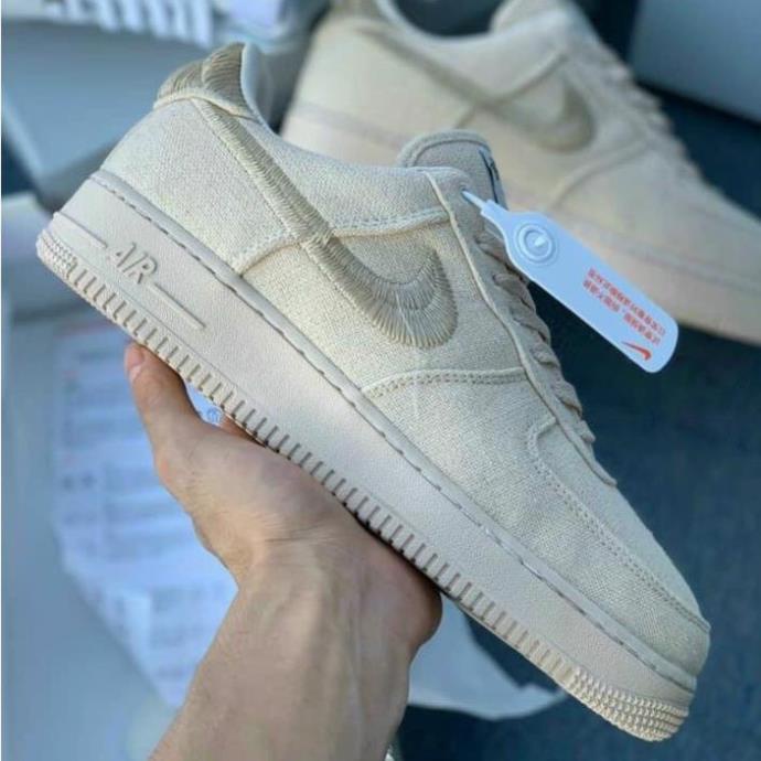 Giày Sneaker Cổ Thấp  AF1 - Air Force 1 x Stussy Fossil Stone