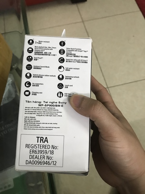 Tai nghe sony SP900 fullbox
