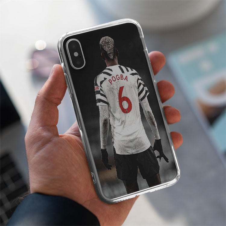 Ốp lưng ốp Iphone P. Pogba Manchester United Chất Đẹp từ 6 đến 12 MAN20210182