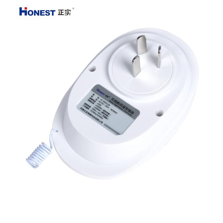 Bộ ổ cắm điều khiển từ xa 1km HONEST HT-9501/30A/220V mẫu mới 2019