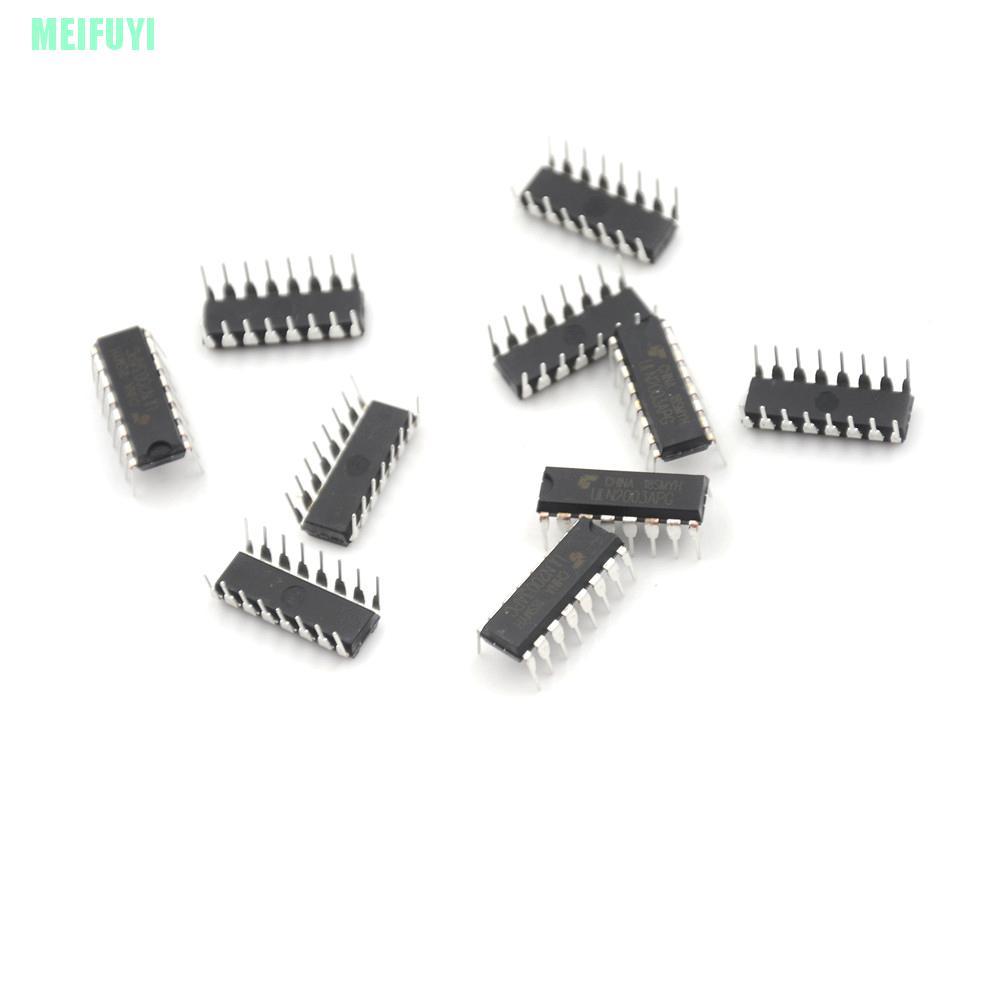 Set 10 Linh Kiện Vi Mạch Uln2003 Uln2003An Uln2003Apg Dip-16 Ic