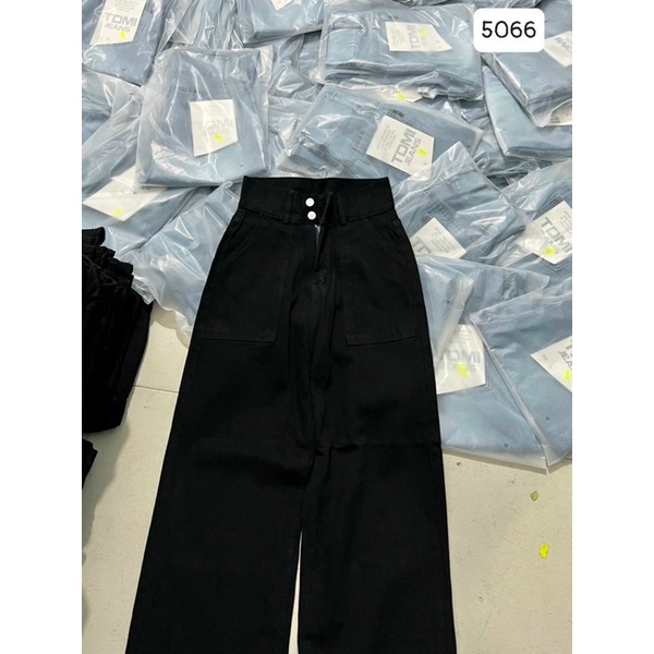 Quần baggy jeans, quần bò jean baggy ống rộng lưng cao mã 3063, 3064, 3161