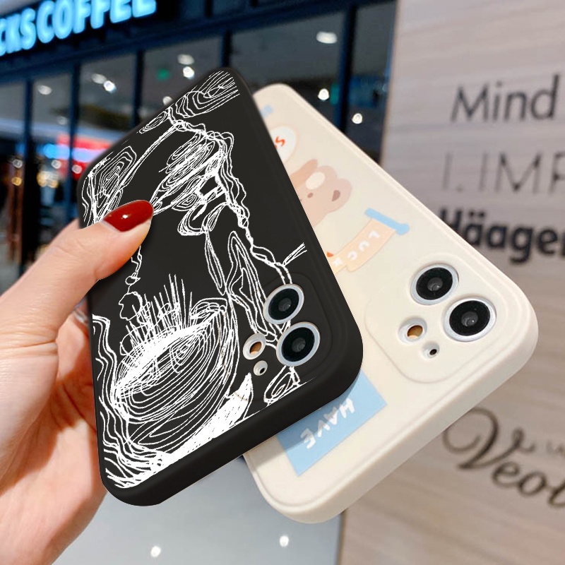 Ốp Điện Thoại TPU Mềm Màu Trắng Đen Cho Realme C21 GT Master Edition 9Pro Plus 5G C25S 9 8 7 6 5 8i 6i 5S 5i 6S 7i C21Y C11 C15 C25 C12 C25Y OPPO Find X5Lite Reno 7 Cản Sau