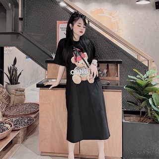 Váy suông dáng dài , đầm suông bầu chất cotton Helen Clothing Icon