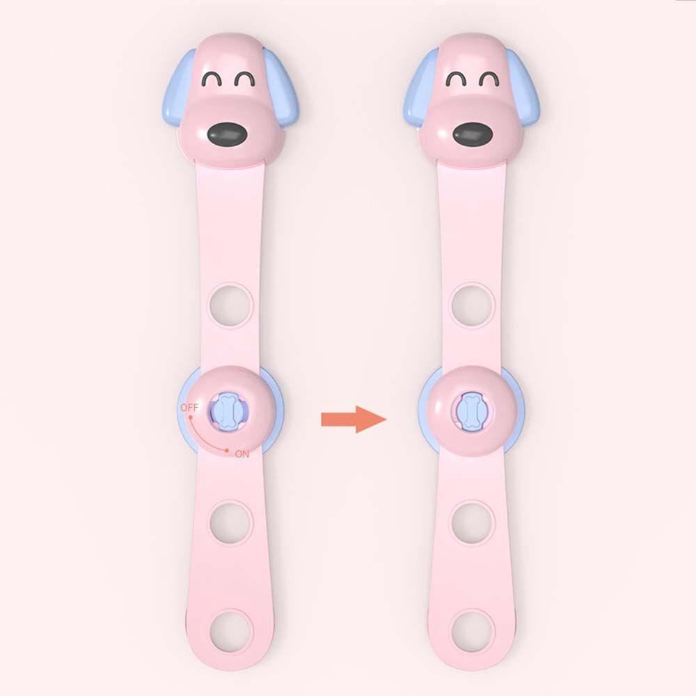 CABEZA Dụng Cụ Khóa Cửa Tủ An Toàn Chống Kẹt Tay Điều Chỉnh Được Cho Bé