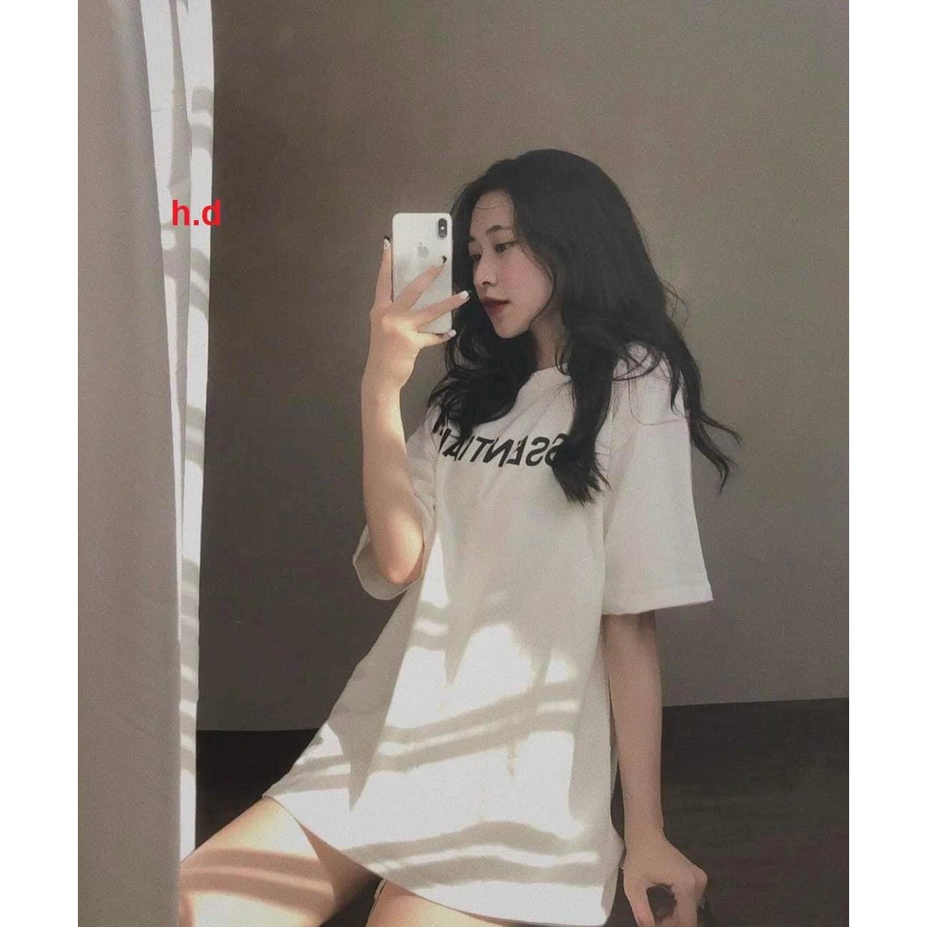 Áo Thun Tay Lỡ Essen - CAMNHUNG Áo Thun Nam Nữ Unisex Hot Hit