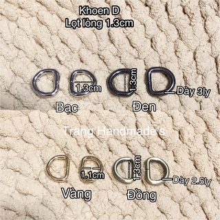 Khoen d lọt lòng 1.3cm