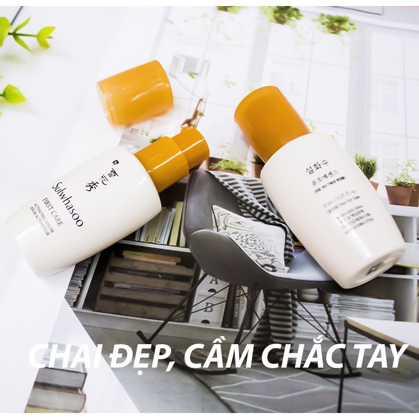 Tinh Chất Mở Dưỡng First Care Sulwhasoo Serum Dưỡng Da Giúp Dưỡng Ẩm Phục Hồi Làn Da Khô Ráp 8ml