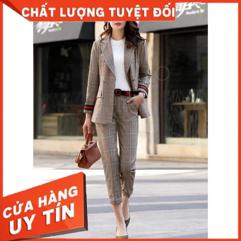 [Hàng thiết kế]-Set vest Seoul
