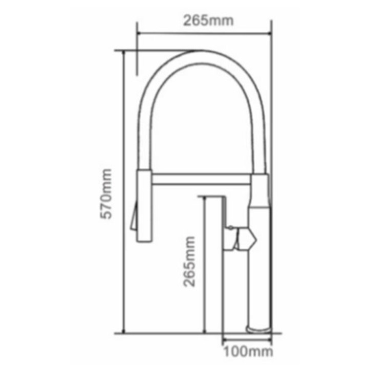 Vòi rửa bát Geler GL 3054 nóng lạnh ( Hàng Đức cao cấp)