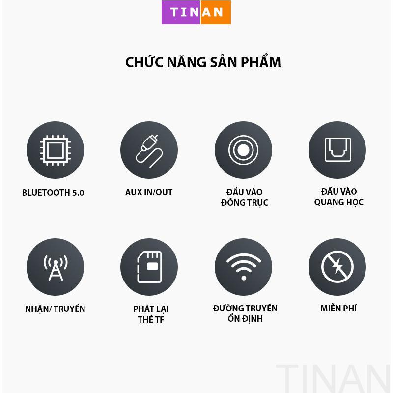 Bộ Điều Hợp Âm Thanh Bluetooth 5.0 C41, Thiết Bị Có Dây Thành Bluetooth Trong Vài Giây
