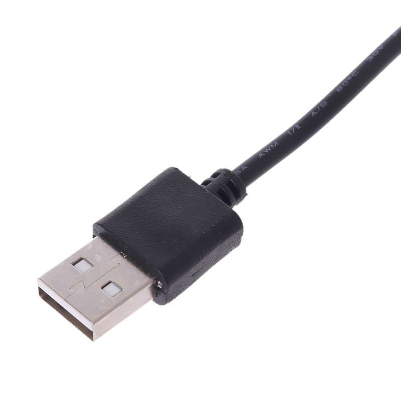 Cáp Chuyển Đổi Âm Thanh Đầu Cắm Hsv Usb Sang 3.5mm Cho Mp3 Mp4 Màu Đen