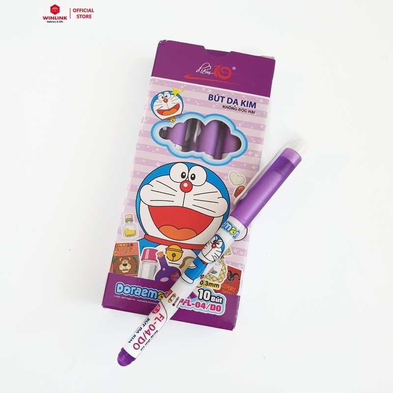 Bút Lông Kim Điểm 10 Doraemon TP-FL04/DO