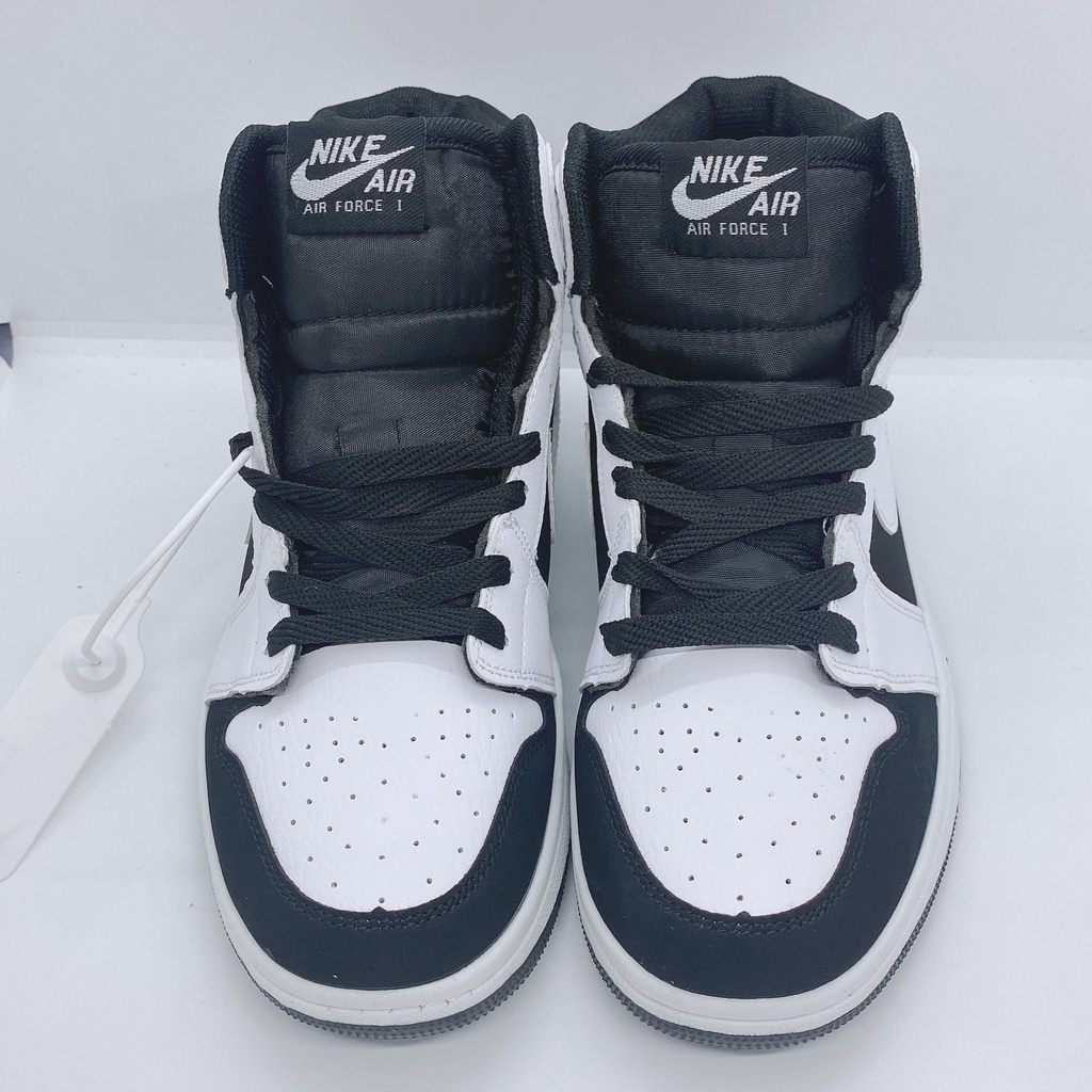[Full Box] Giày thể thao nam nữ Sneaker Air Jordan 1 Cổ Cao Trắng Đen Chuẩn Full Size Hot Trend 2021 | BigBuy360 - bigbuy360.vn