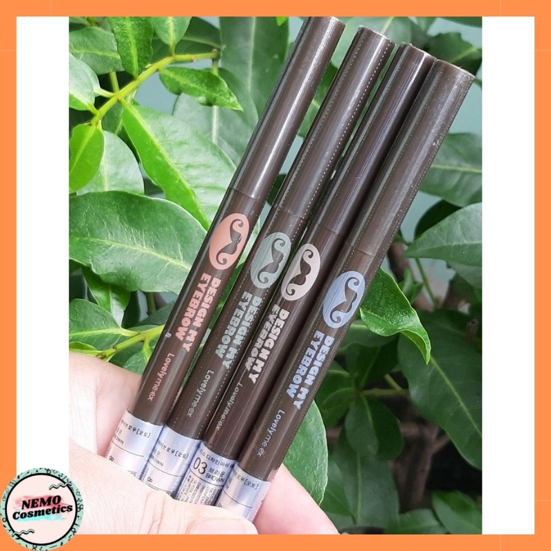 Chì kẻ mày TFS Designing Eyebrow Pencil - chì kẻ mày lâu trôi thiết kế hai đầu nhỏ gọn