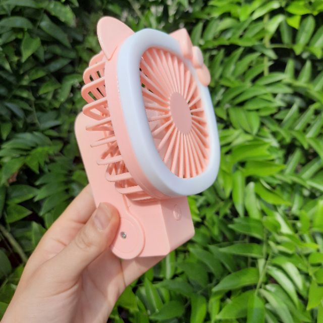 Quạt Tích Điện Mini Cầm Tay Gấp Gọn Tiện Dụng | BigBuy360 - bigbuy360.vn