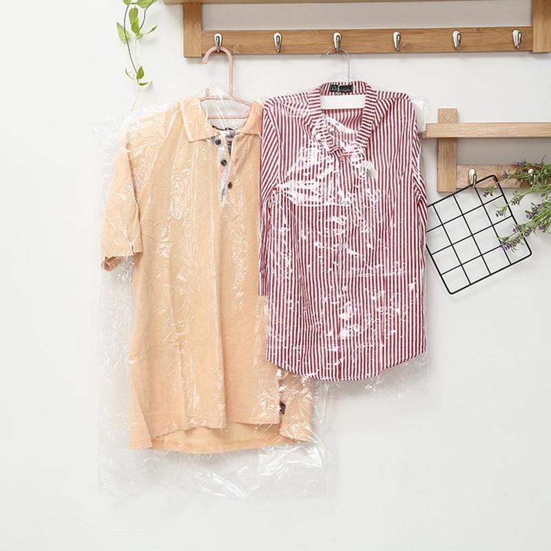 Túi nhựa bọc quần áo chống nước chống bụi màu trong suốt bền bỉ