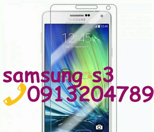 bộ 3 Dán kính cường lực samsung s3