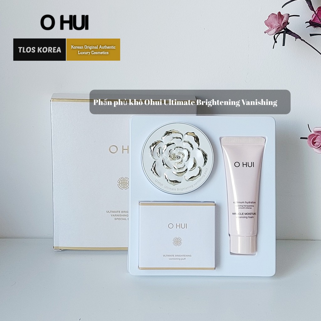 [Thanh lý 2022.02] Phấn Phủ Siêu Mịn Ohui Ultimate Brightening Varnishing Pact