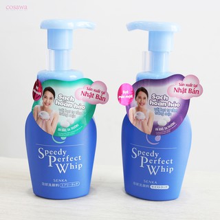 Sữa rửa mặt tạo bọt Senka Speedy Perfect Whip