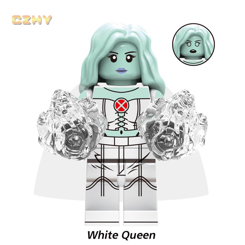 Mô Hình Nhân Vật Siêu Anh Hùng Mystique White Queen Iceman Psylocke Sentimel Colossu