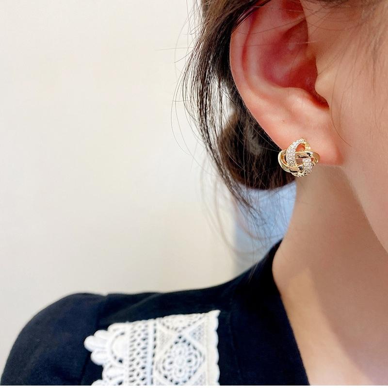 BÔNG TAI ĐÍNH ĐÁ CAO CẤP - MELY 1264