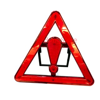 tam giác cảnh báo điện 12v/24v xe ô tô,xe tải, đầu kéo