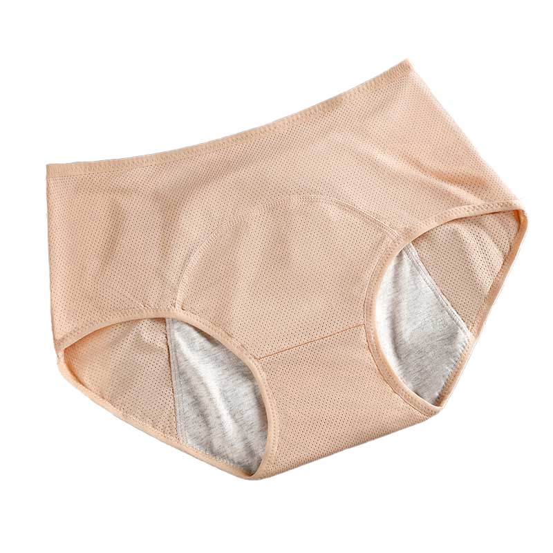 Quần lót cotton lưng cao chống nước kháng khuẩn thoáng khí thoải mái ấm áp dành cho nữ | BigBuy360 - bigbuy360.vn