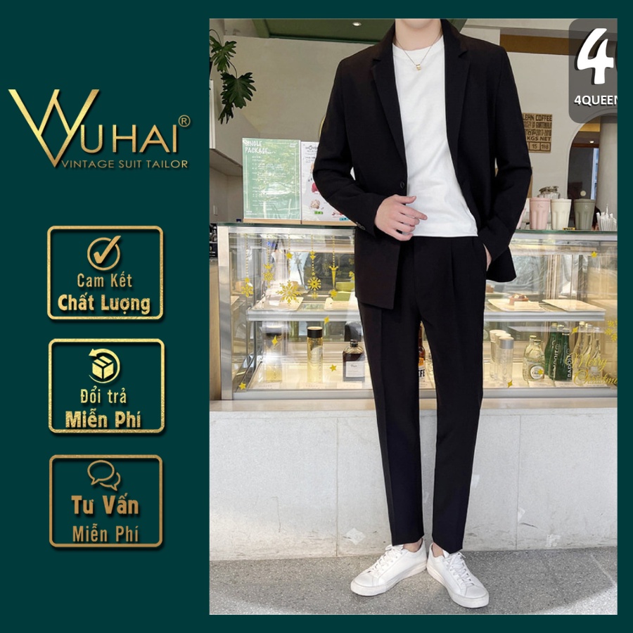 Áo Khoác Blazer dáng rộng phong các trẻ trung mã M026, hàng 2 lớp chất liệu vải tây mịn đẹp