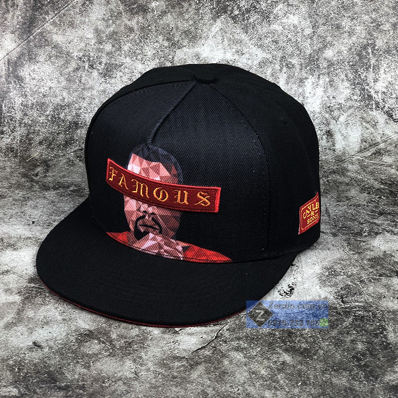 Nón Snapback Famous đen đẹp cho cả nam và nữ