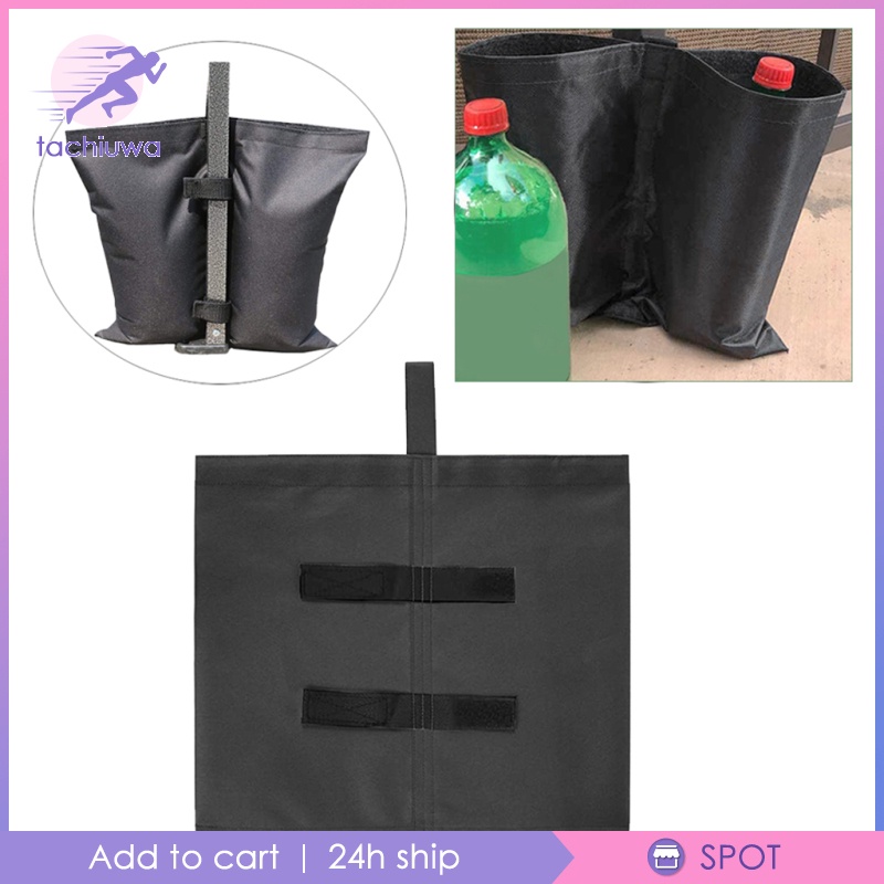 [TACHIUWA]Gazebo Weights San Bag Weighted Feet Sandbags For Gazebo Tent Umbrella Black