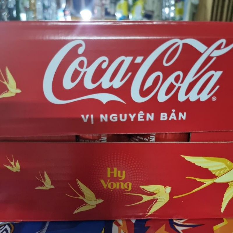 [Bình Thạnh Hỏa tốc] hùng 24 lon coca-cola phiên bản Tết 2022