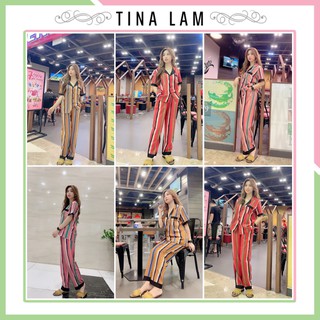 Đồ Bộ Pijama Nữ 💓𝐅𝐑𝐄𝐄𝐒𝐇𝐈𝐏💓 Đồ Bộ Mặc Nhà Nữ Tay Ngắn, Quần Dài Chất Lụa Cao Cấp, Không Nhăn Form<60kg Vừa Đẹp